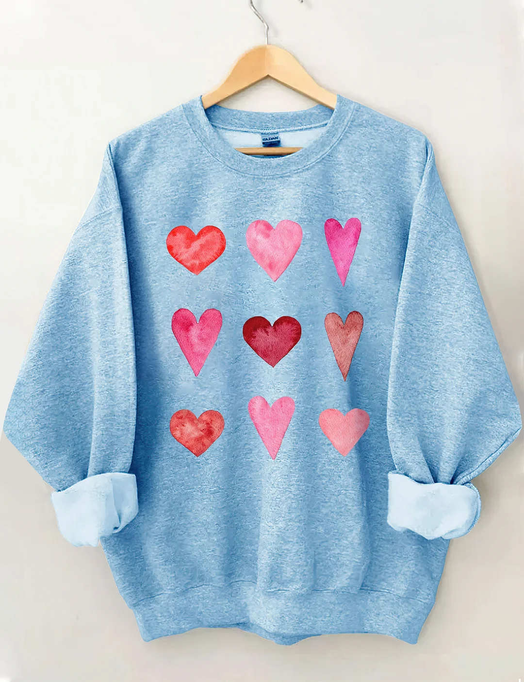 Valentine's Day Hearts Sweatshirt