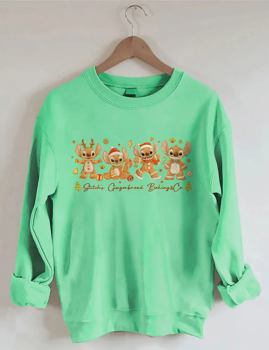 Very Merry Christmas Gingerbread Sweatshirt