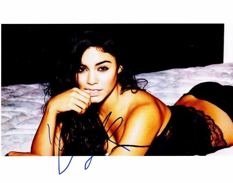 Vanessa Hudgens Signed Sexy High School Musical Actress 11x14 inch Photo Poster painting