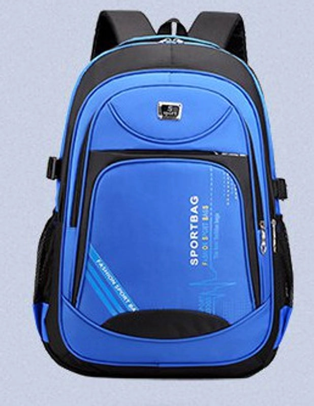 Waterproof Solid Color School Daily School Backpack