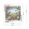uk.everydayedeals Diamond Painting - Full Round - Bird Flower(40*40cm)