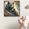 (40*40cm)Black Bear - Full Round Drill Diamond Painting