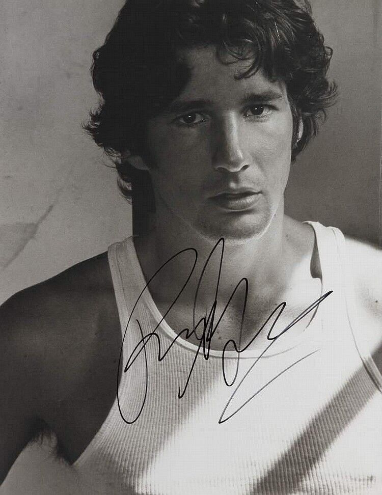 RICHARD GERE Signed Photo Poster paintinggraph - Film Star Actor - preprint