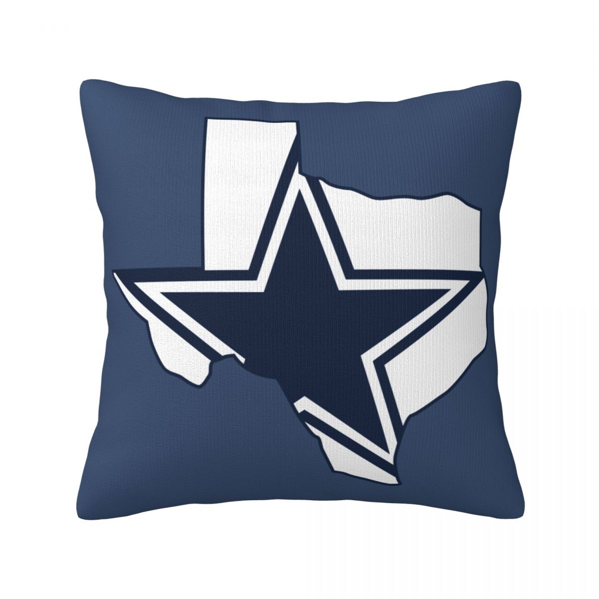 Dallas Cowboys Map Logo Short Plush Cushion for Home Decor