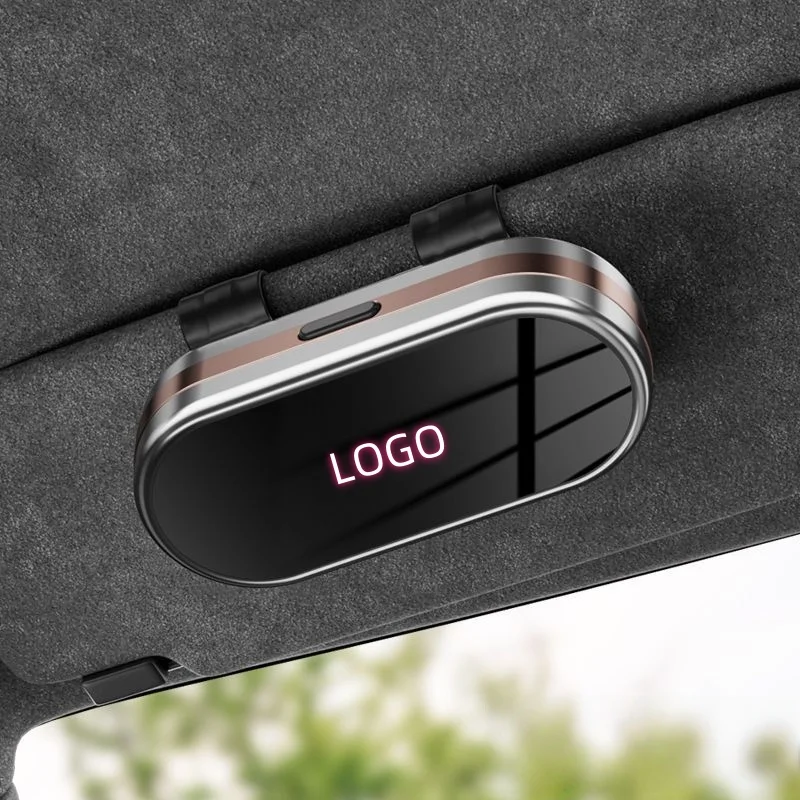 Car glasses case sun visor glasses storage box