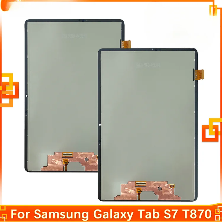 11.0" For Samsung Galaxy Tab S7 SM-T870 T875 T876B Display Touch Screen Digitizer Panel Assembly Repairment Parts Tested LCD