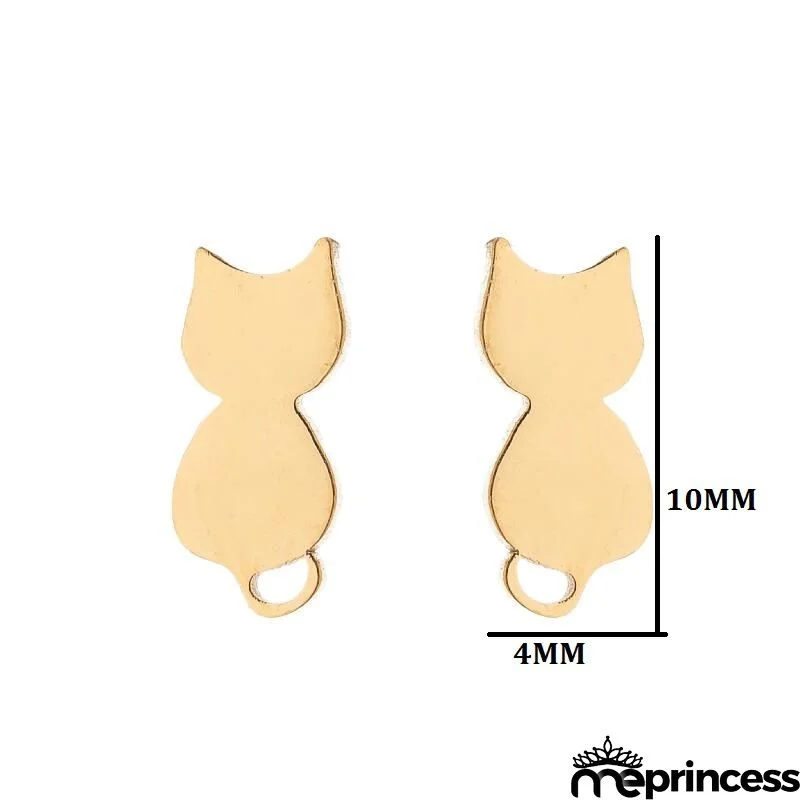 Women Fashion Hollow Eagle Owl Snake Dolphin Bee Giraffe Elephant Dog Cat Rabbit Fish Bird Penguim Stainless Steel Stud Earrings