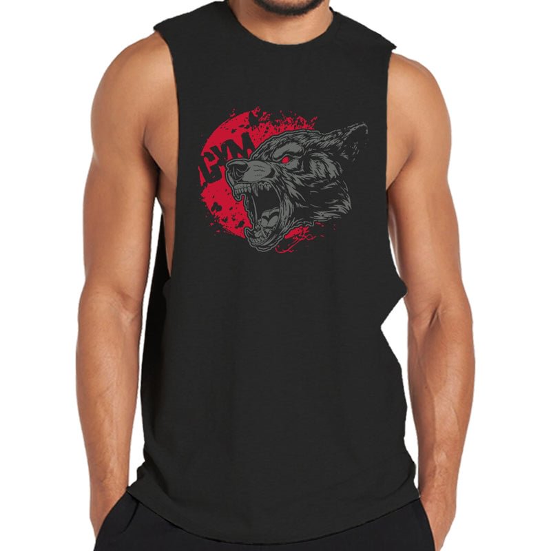 Cotton GYM Graphic Men's Tank Top tacday