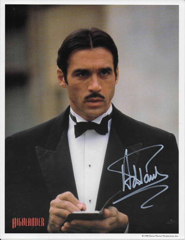 Adrian Paul Original In Person Autographed 8.5X11 Photo Poster painting - Highlander #17