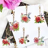6pcs DIY Diamond Painting Keychain  | Hummingbird（Single Side）