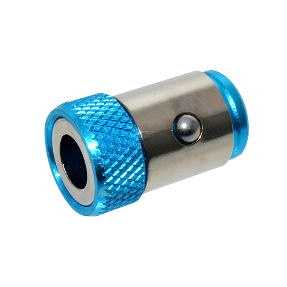 

5 Pcs 1/4 inch Screwdriver Bits Batch Head Ring Screwlock Sleeve (Blue), 501 Original