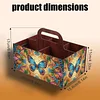 DIY Butterfly Diamond Art Handmade Wooden Storage Box for Desktop Decor