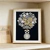 Framed Pearl Diamond Painting - Special Shaped - Bouquets (17x22cm)