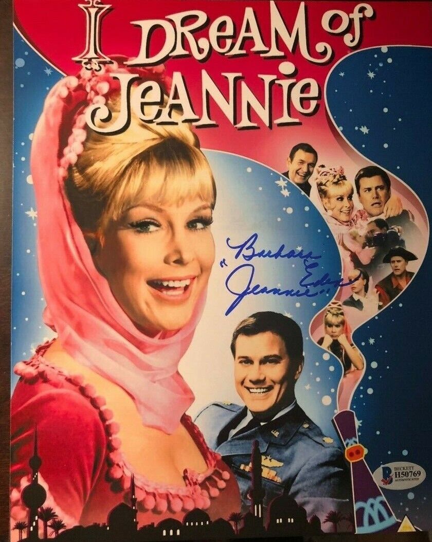 Barbara Eden signed autographed 8x10 Photo Poster painting I dream of Jeannie BECKETT COA