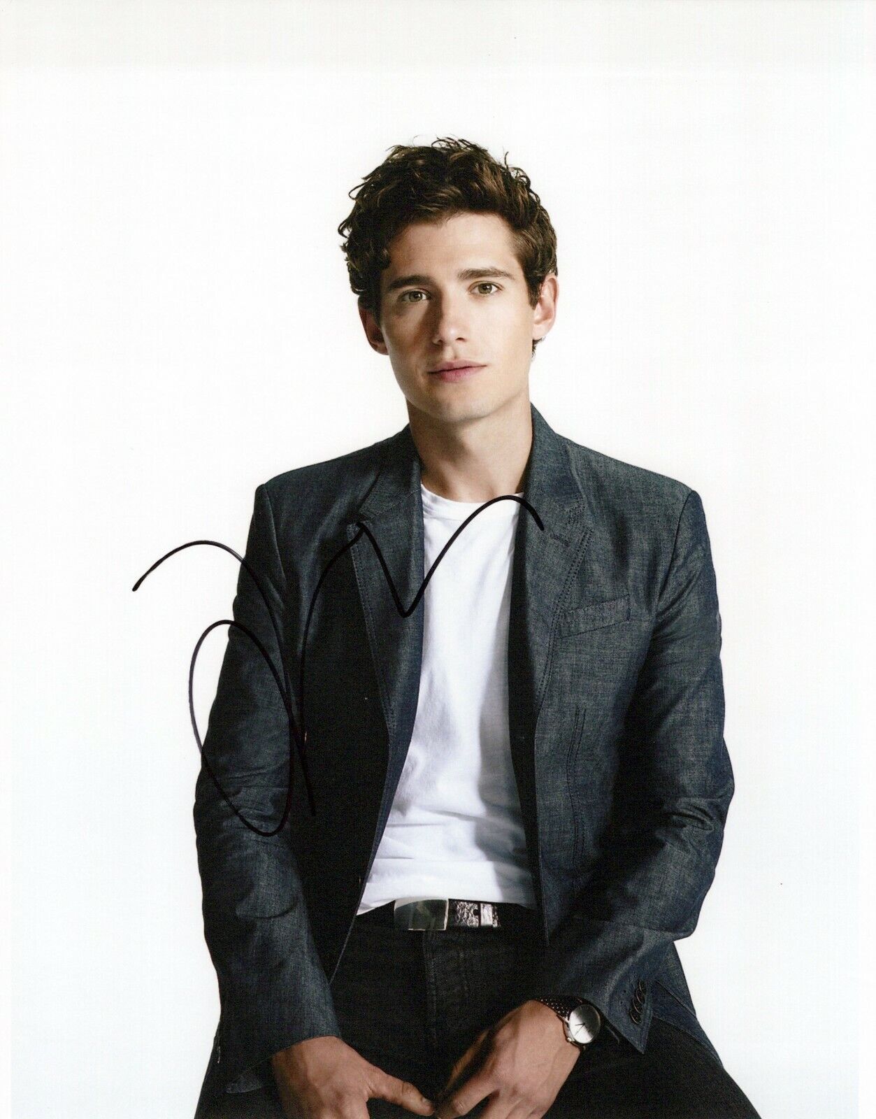 Julian Morris head shot autographed Photo Poster painting signed 8x10 #3