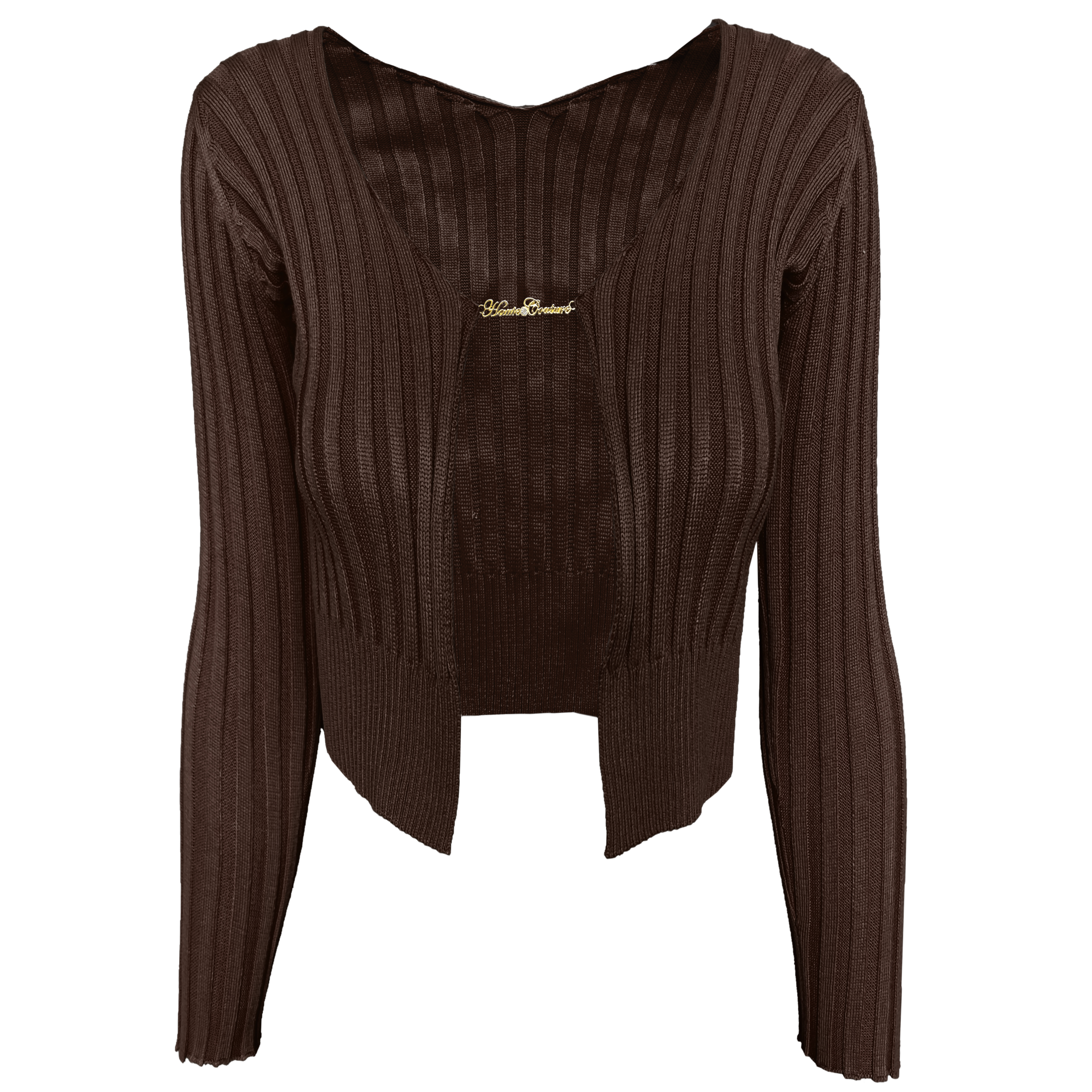 Ootddress Sexy Knitted Long Sleeve Cardigan Sweaters for Women Casual Shirts Ladies Ribbed Knit Cropped Tops Pullovers Femme 2025