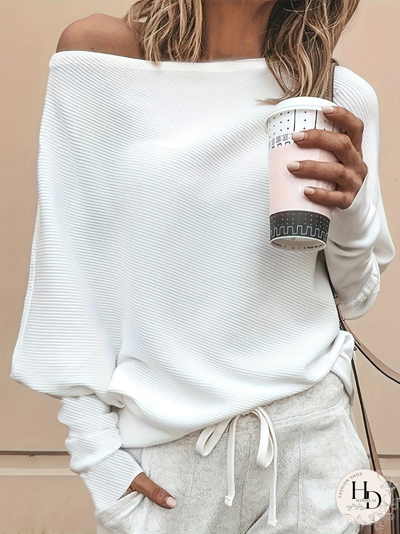 Trendy One Shoulder T-Shirt