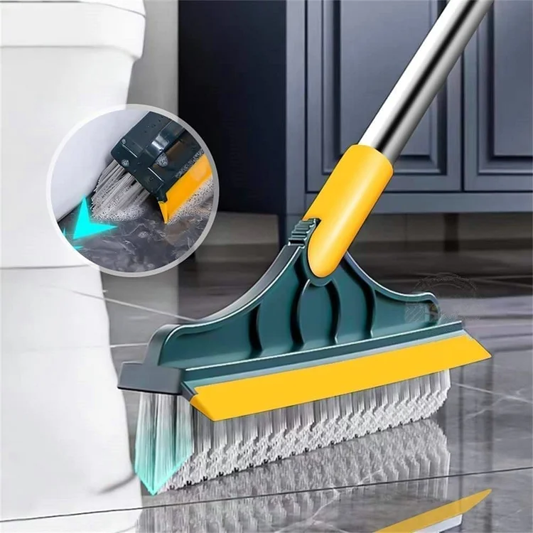 🔥 2 in 1 Cleaning Brush,Floor Brush Scrubber with Long Handle