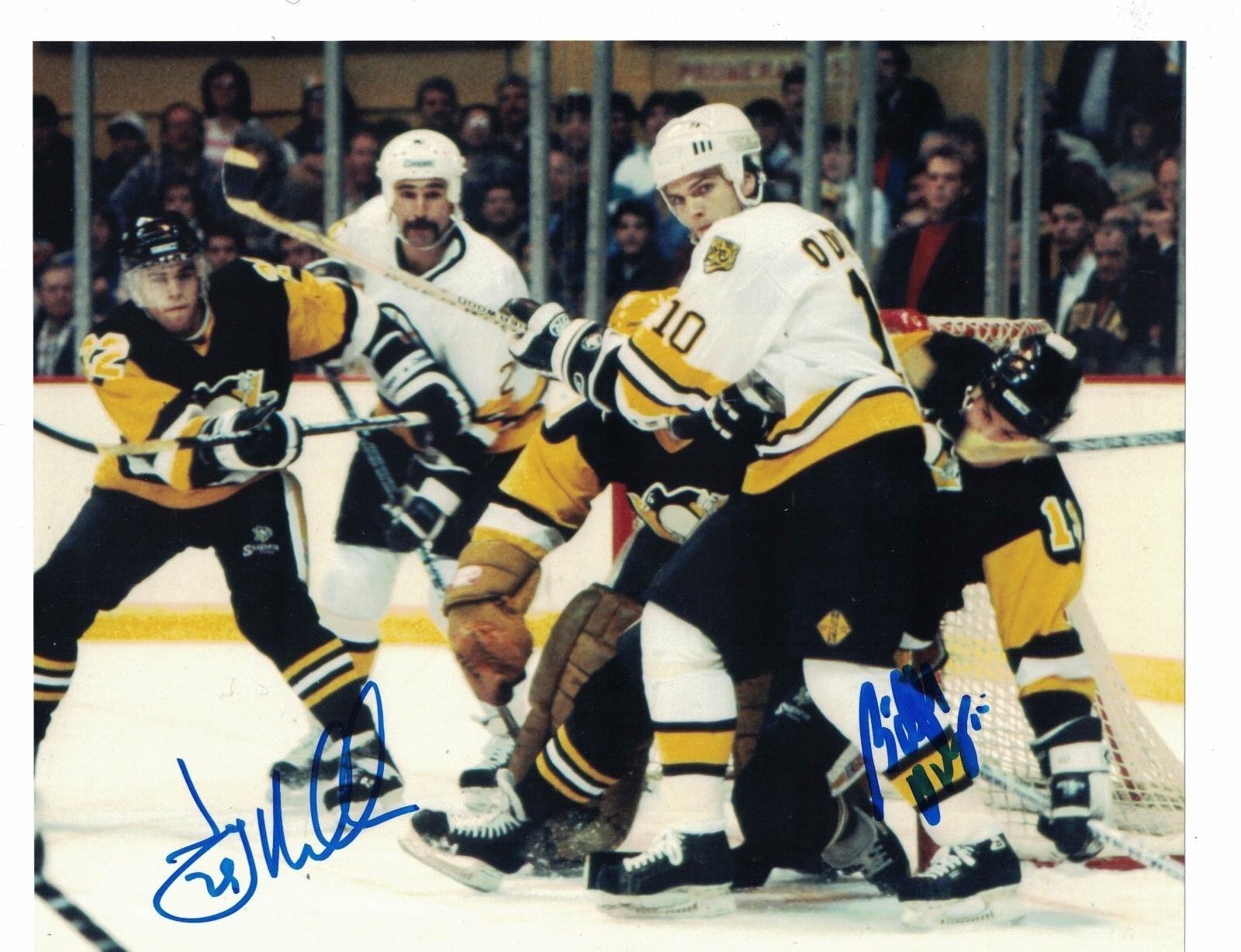 Jay Miller Billy O'Dwyer Boston Bruins Signed 8 x 10