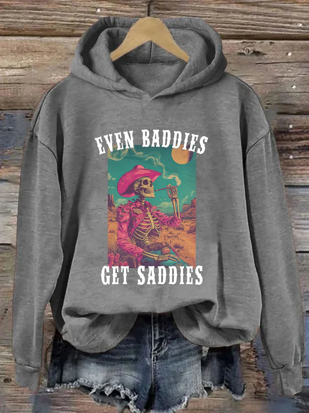 Even Baddies Get Saddies Hoodie