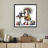 Framed Sewing Machine Girl-Paint by Numbers Acrylic Painting 40*40cm(HOT)