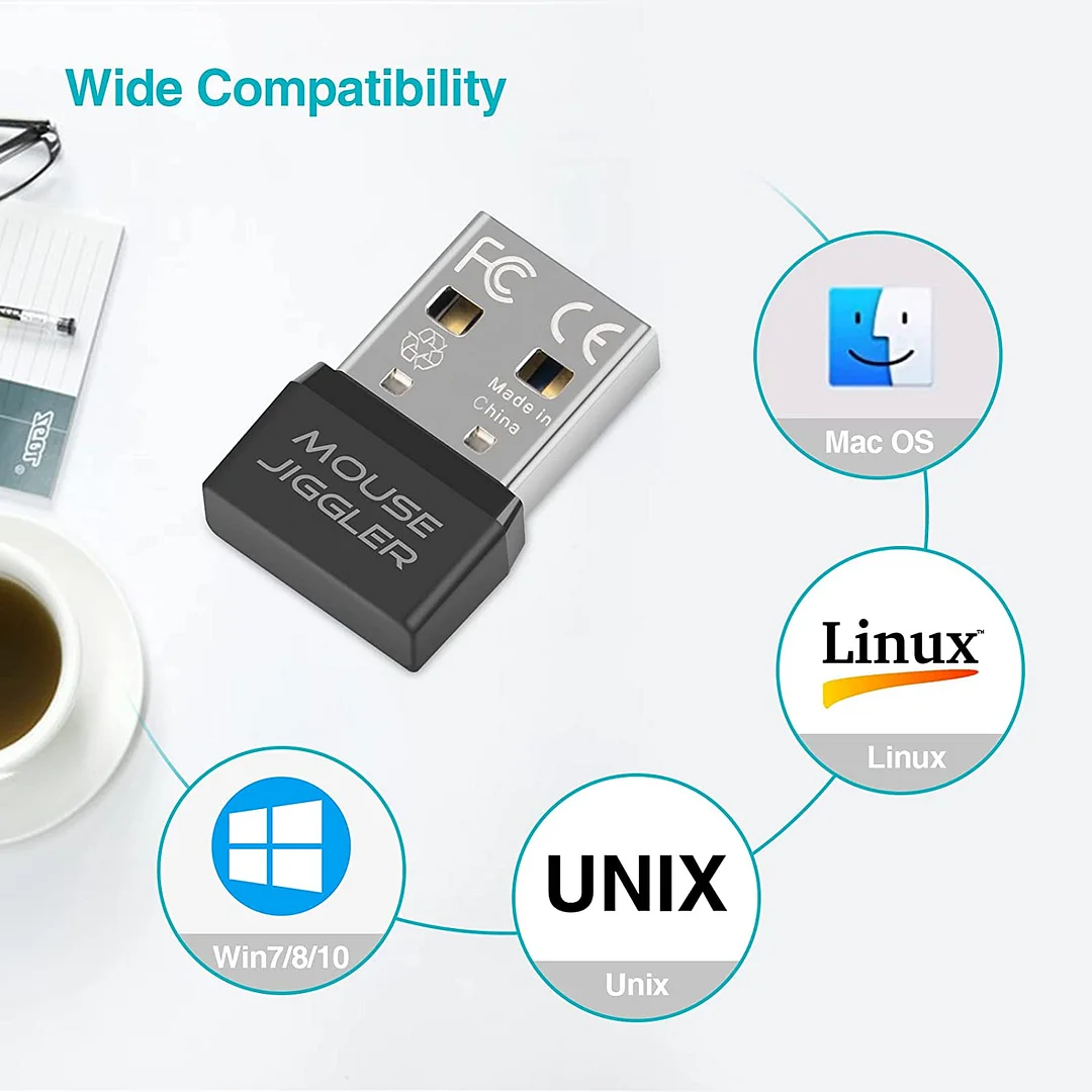 Rii RT301 USB Mouse Jiggler (Blue)