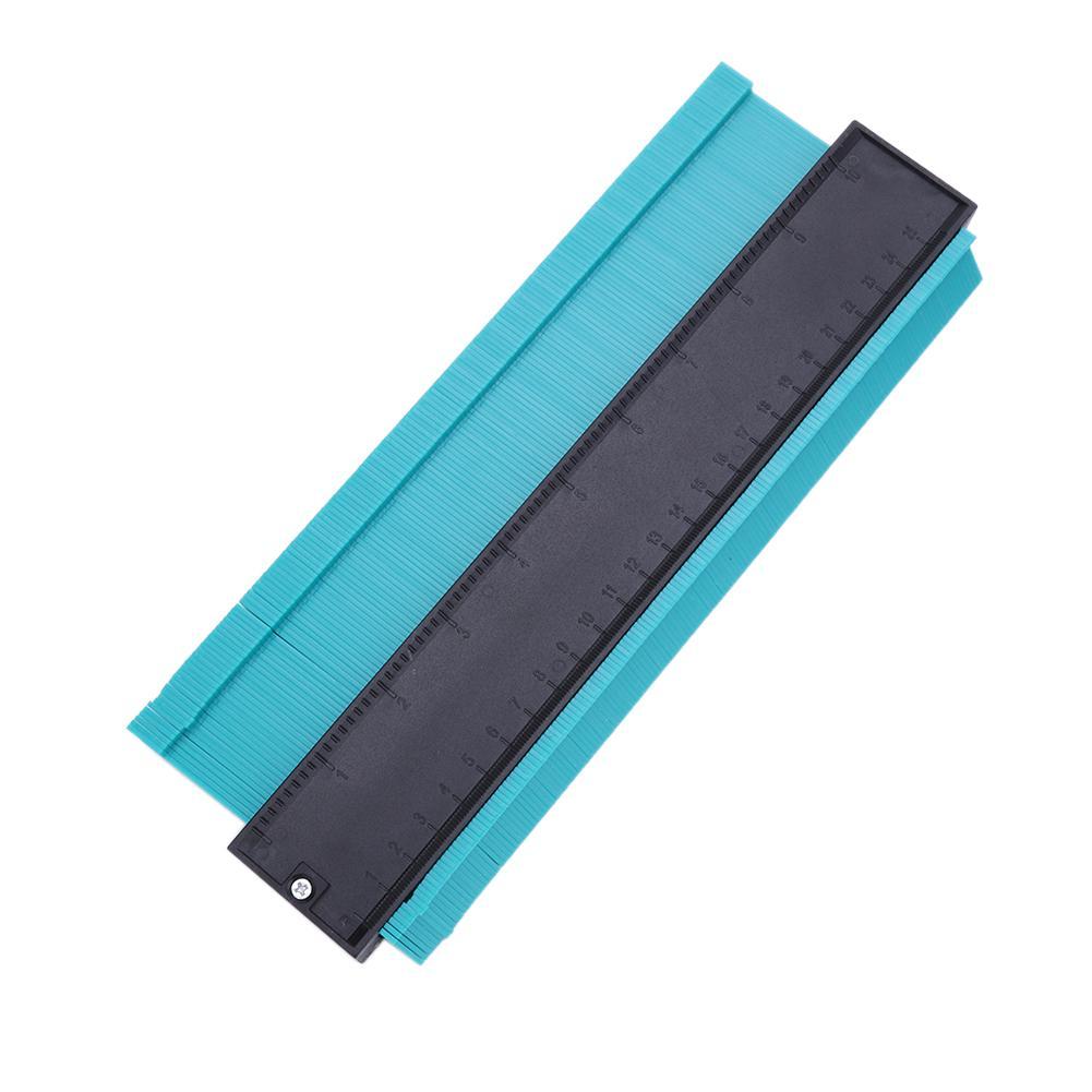 

Plastic Irregular Shaper Profile Ruler Gauge Duplicator Contour Scales, Green, 501 Original