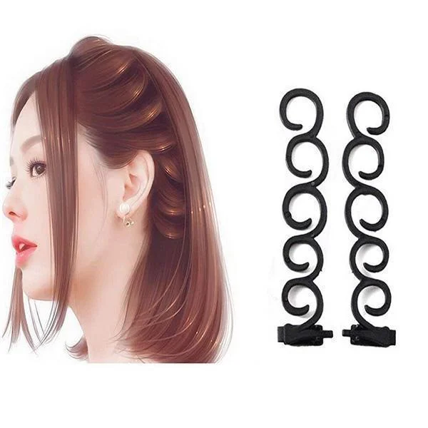 Twist Plait Hair DIY Braid Hairdressing Tools (2pcs)
