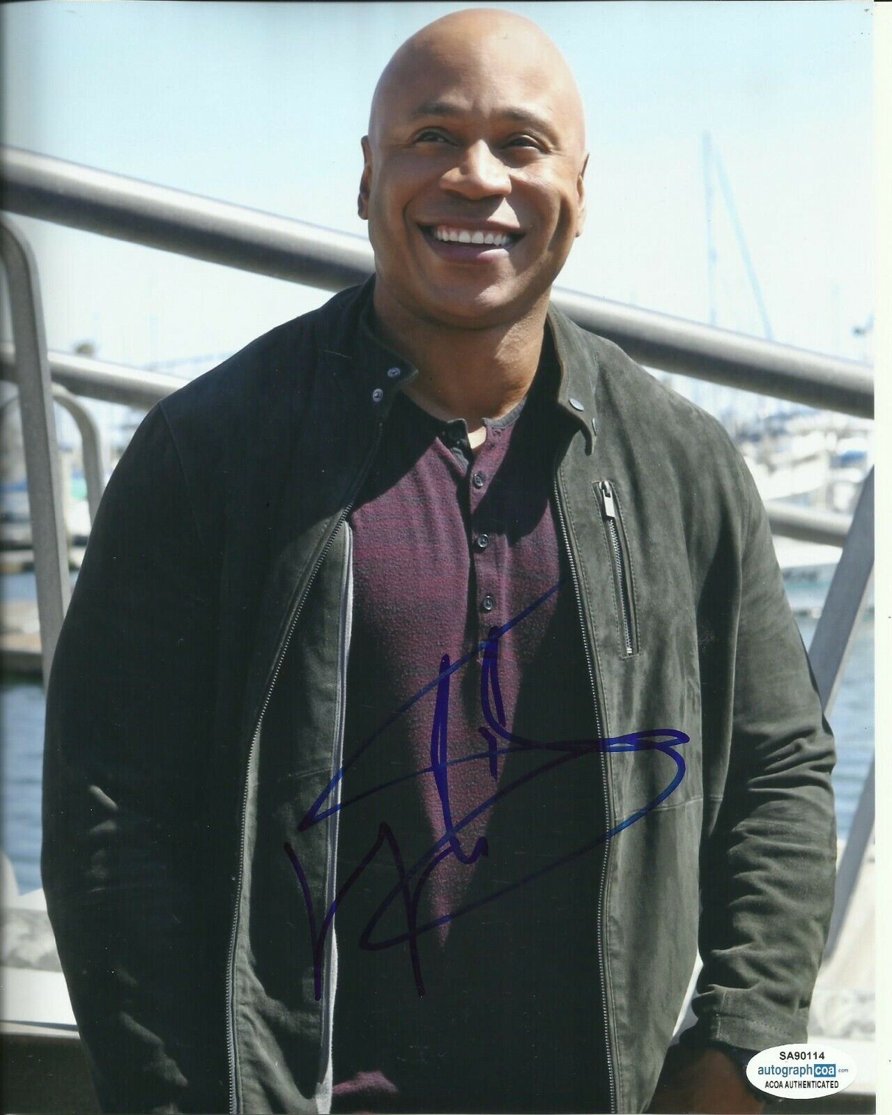 LL COOL J SIGNED NCIS LA Photo Poster painting UACC REG 242 AUTHENTIC FILM AUTOGRAPHS (4) ALSO A