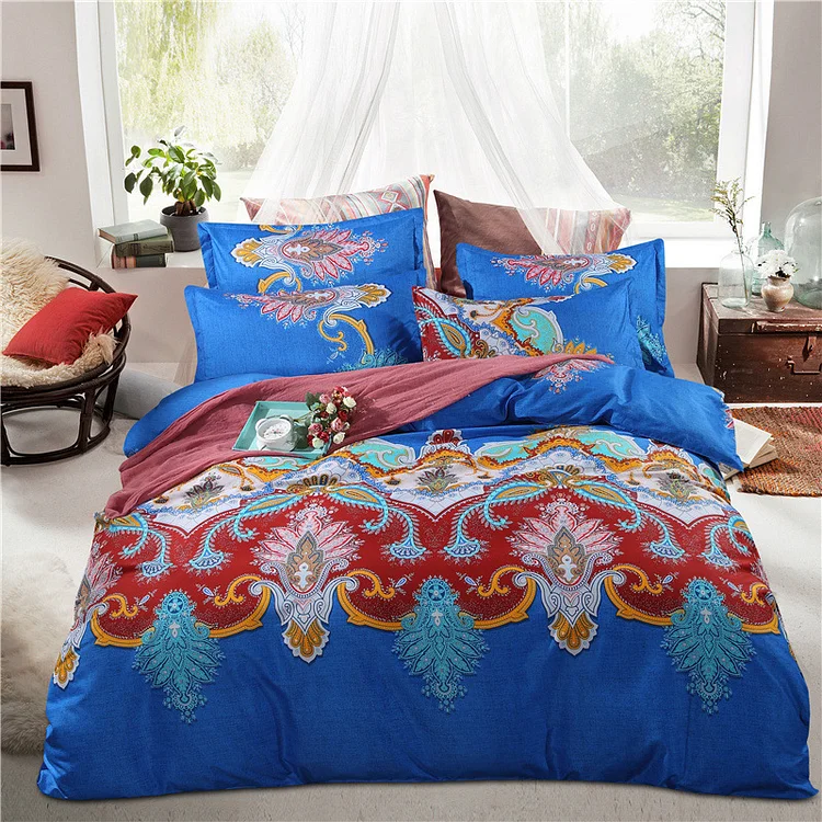 Antique bedspread/comforter/ 2 pillowcases/ 4-piece set