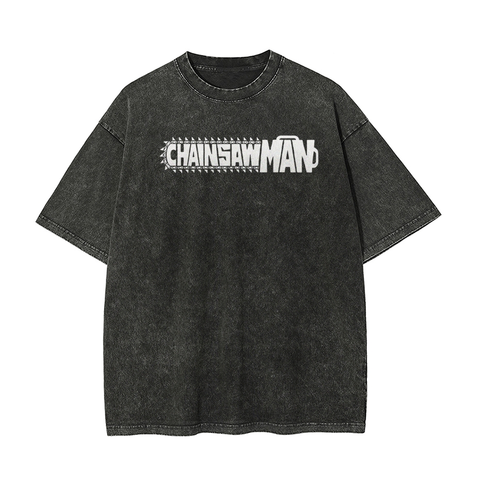 Vintage Oversized T-Shirt Chainsaw Man