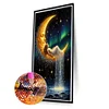 (40*70cm)DIY Full Round Drill Diamond Painting-Moon Girl