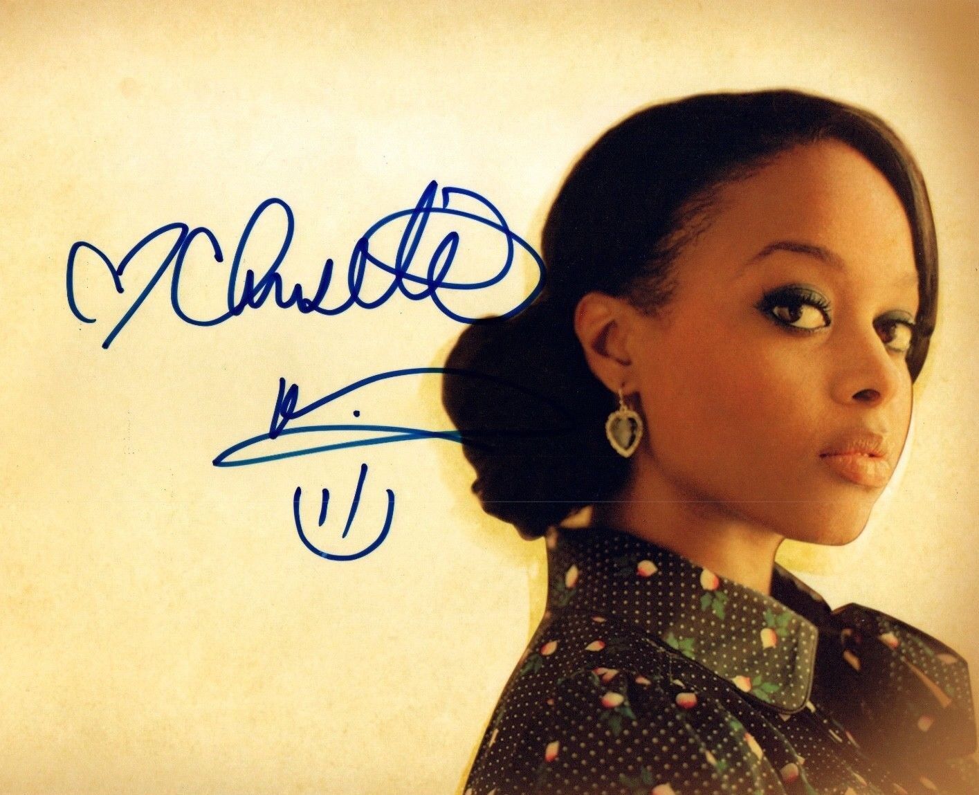 Chrisette Michele Signed Autographed 8x10 Photo Poster painting COA VD