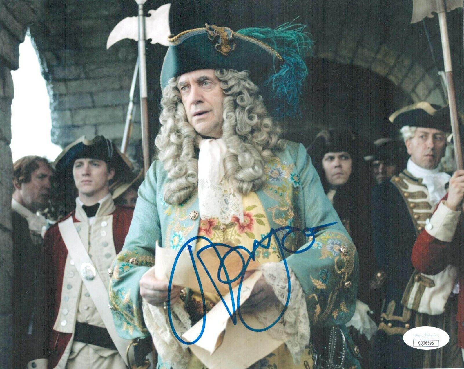 JONATHAN PRYCE Signed PIRATES OF THE CARIBBEAN 8x10 Photo Poster painting Autograph JSA COA Cert