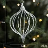 Silver Shimmers Christmas's Tree Hanging Decors