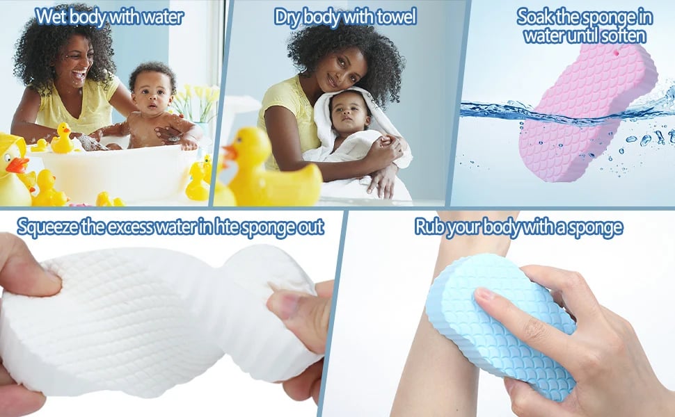 Bath Body Shower Sponge