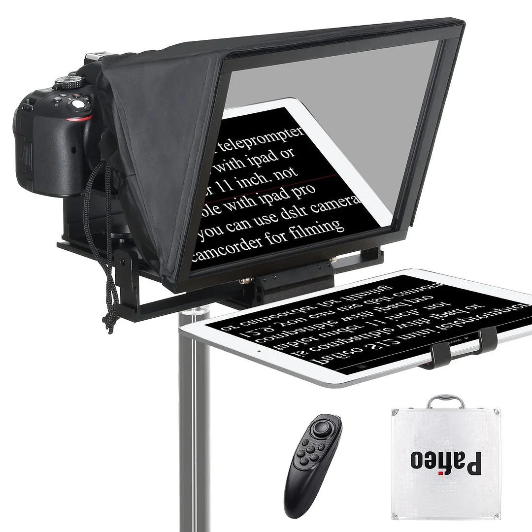 10 inch Teleprompter Compatible with iPad Air 10.9 inch, Pafieo 