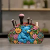 DIY Colorful Wooden Animals Rhinestones Storage Holder Diamond Painting Organizer Rack Kits