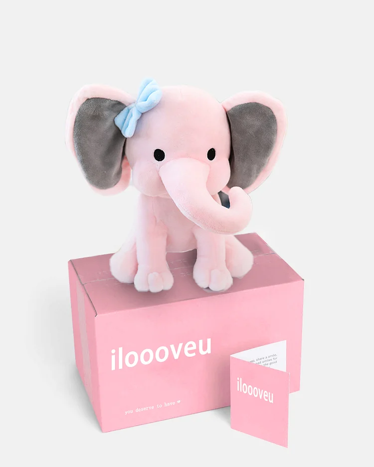 Pink Long Nosed Elephant