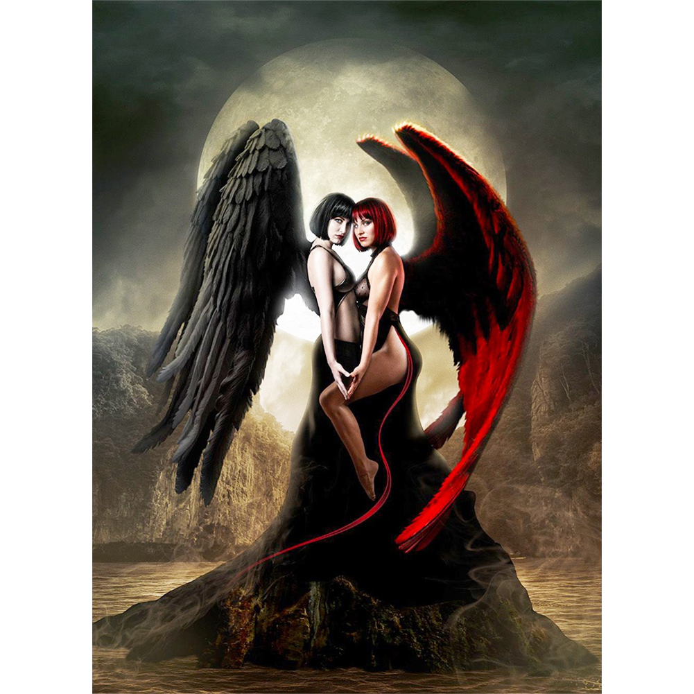

Beauty Devil - Round Drill Diamond Painting - 30*40CM, 501 Original