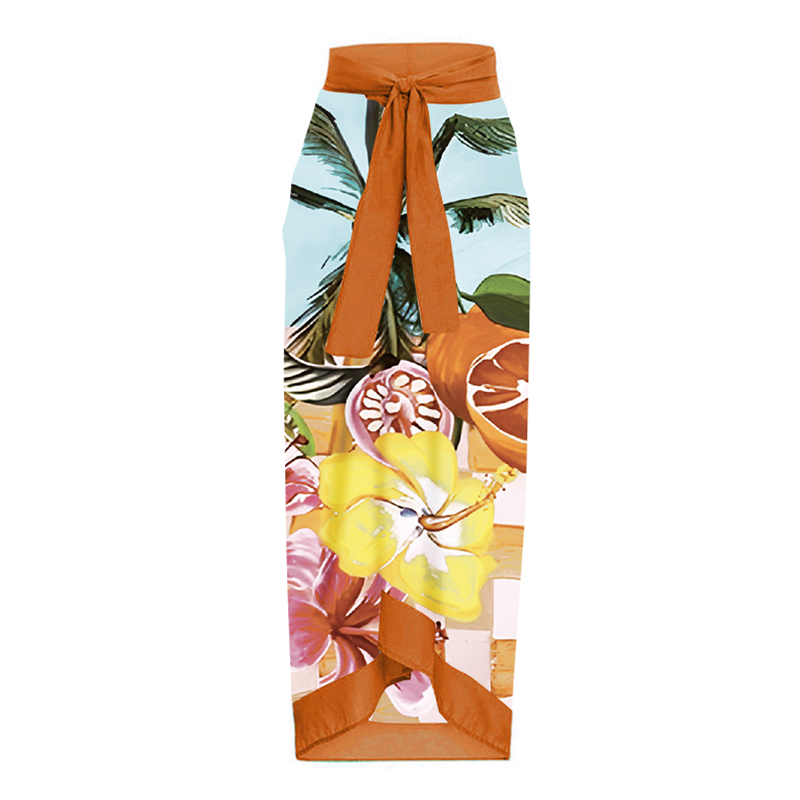 Rotimia Summer abstract fruit print swimsuit