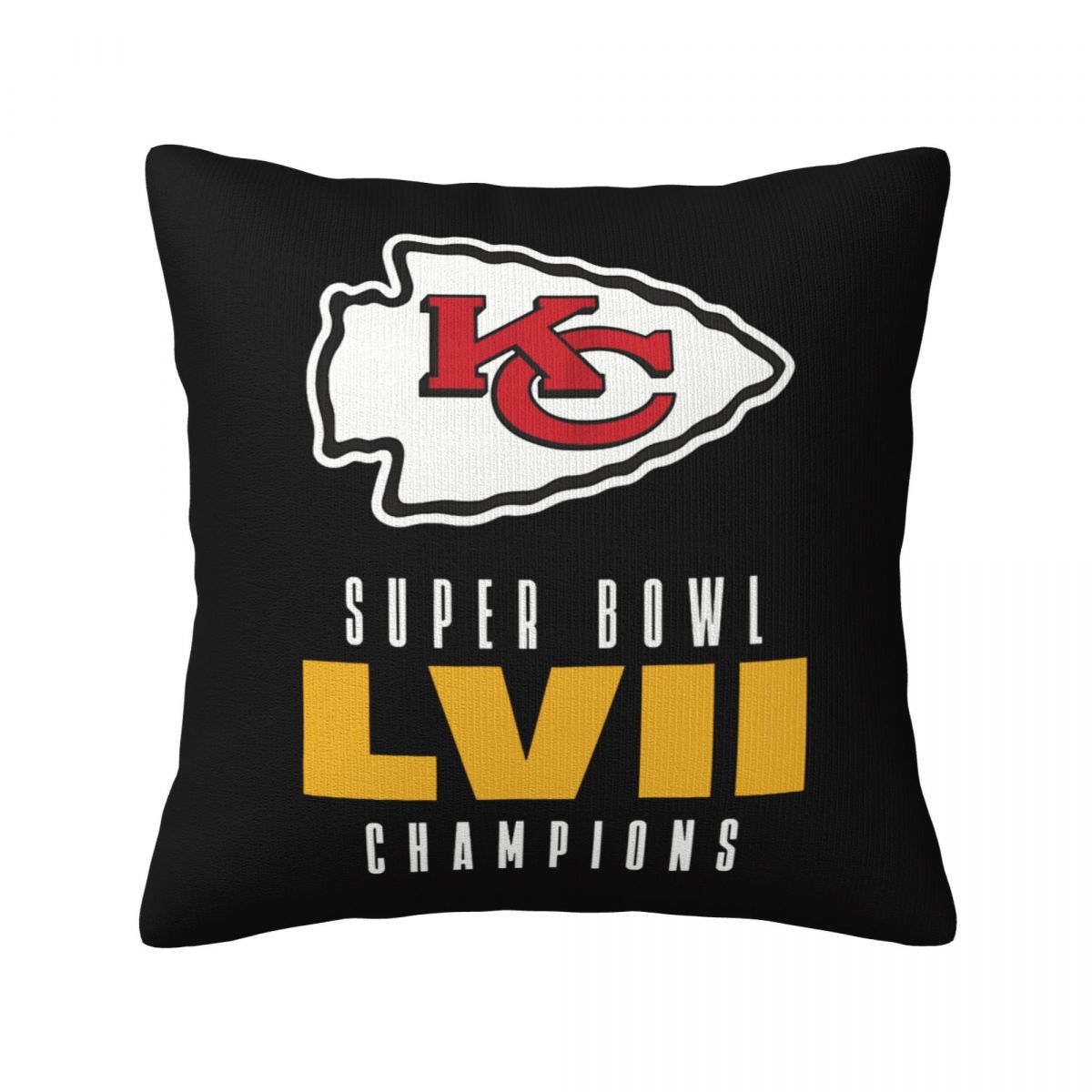 Kansas City Chiefs Super Bowl Champions Throw Pillow Covers 18x18