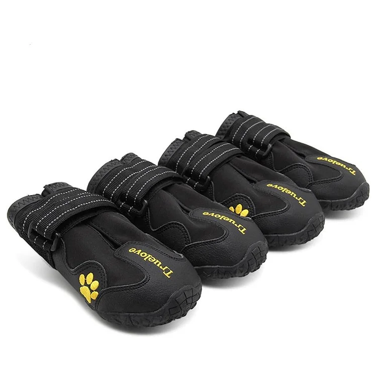 Anti-Slip Dog Boots with Reflective Strip