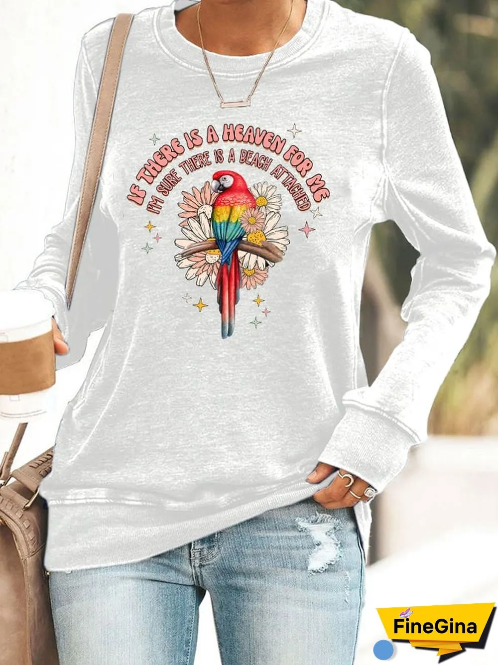 Women's If There's A Heaven For Me Casual Sweatshirt