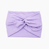 Stylish Pleated Knot Extra Wide Elastic Head Bands