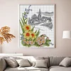 (Counted/Stamped)Four Seasons Spring Jasmine-14CT Cross Stitch 21*27cm/8.27*10.63in