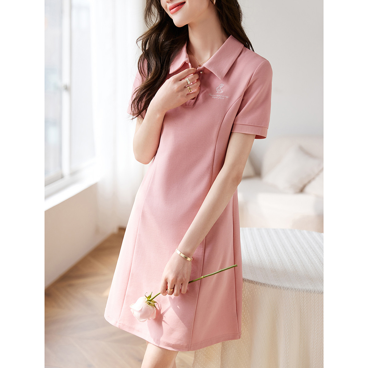 Proslotss fairy dress adult Dresses Women College Floral Summer Preppy Style Teens Fashion New Arrival Chic Young Ladies High Waist Hot Sale Plus Size