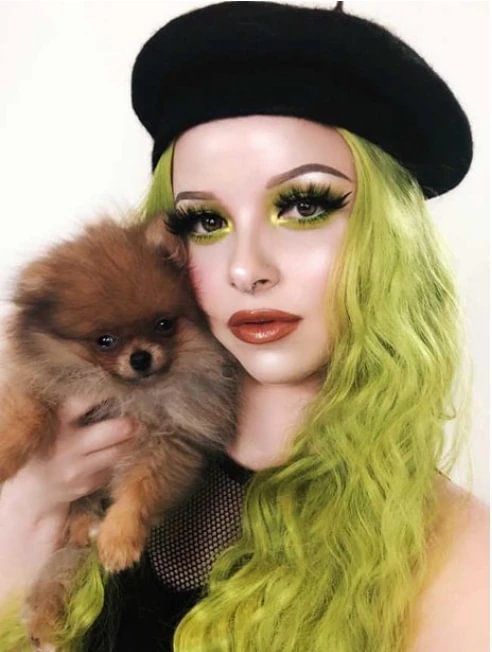 The Grinch Synthetic Lace Front Wig-elleschic