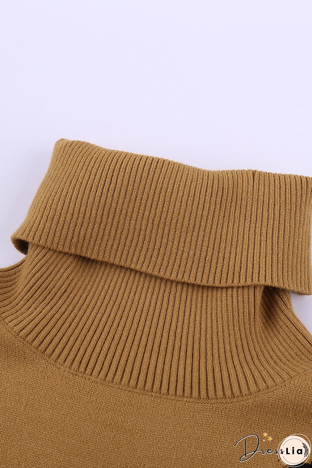 Turtleneck Star Print Sweater