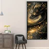 Black Dragon-14CT Stamped Cross Stitch 40*75cm/15.75*29.53in (Big Size)